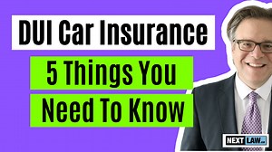 DUI Car Insurance - 5 Things You Need to Know