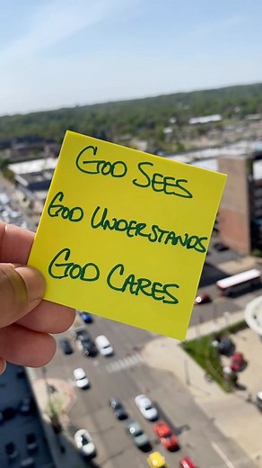 41K views · 1.5K reactions | God hears each desperate cry and sees each silent tear as clearly as He notices each sigh of contentment and belly laugh. He sees when we’re stumbling and when we’re standing in triumph. He understands our deepest fears, our innermost thoughts, and our wildest dreams. He knows where we’ve been and where we’re going. | Our Daily Bread Ministries | Facebook
