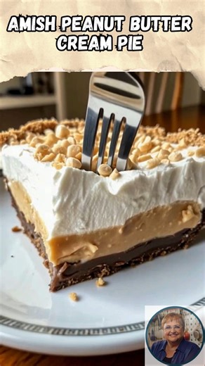 2.9K views · 40 reactions | 樂 Amish Peanut Butter Cream Pie – A...