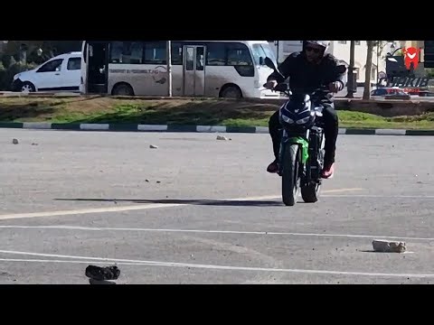 جميع مناورات لجتياز امتحان الدراجة النارية A , A1