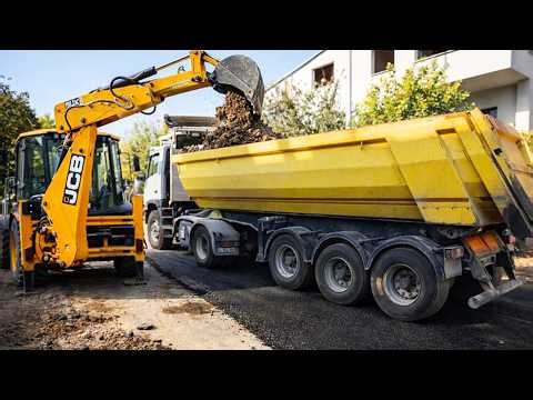 $326 a Day with a JCB 3CX ! Skilled Workers, Road Repair & Real Construction Costs