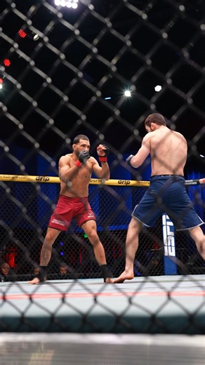 The power in his hands 👊 Murtazali Magomedov gets the finish early in this one! #DWCS | UFC