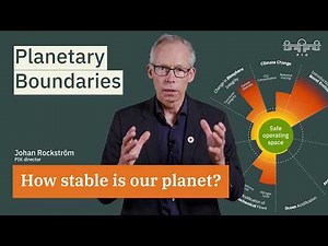 How stable is our planet? Johan Rockström explains Planetary Boundaries | PIK's core research topics
