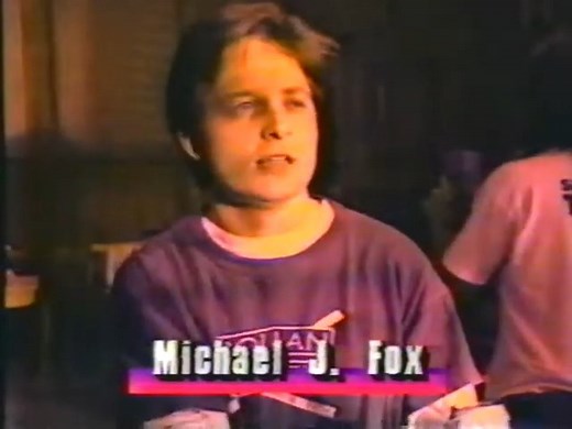 Michael J. Fox directs Tales from The Crypt behind the scenes on ET, 1991 | Horror Ads