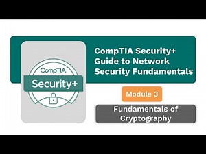 Fundamentals of Cryptography - Guide to Network Security Fundamentals - CompTIA Security+