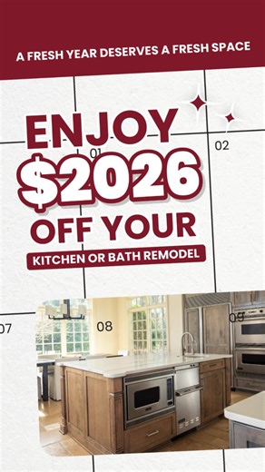 Kitchen Magic on Instagram: "Make this the year your home finally gets the upgrade it deserves. Enjoy $2,026 OFF your kitchen or bath remodel this month to celebrate the new year with us. Our expert team will transform your space with high-quality materials and professional installation, giving you the updated kitchen or bathroom you've been dreaming of—all while maximizing your budget and delivering outstanding value. Act now before the month is over. Visit https://landing.kitchenmagic.com/2026