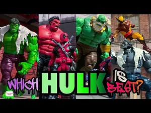 Ranking the Marvel Legends Hulks