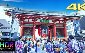 【4K HDR】东京步行浅草寺（Tokyo Walk in ASAKUSA）