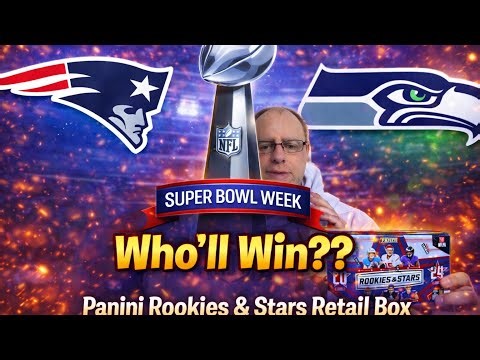 Who'll Win?? - Super Bowl Special - Unboxing Panini Rookies And Stars 2024 Retail Box