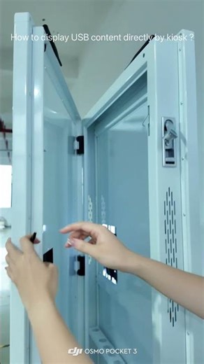 How to display USB content directly by kiosk? #digitaldisplay
