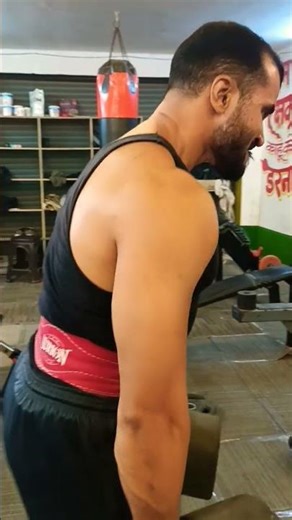 💐🙏जय श्री राम💐🙏 जय हनुमान🙏💐Make You Muscular Trapes Try This Workout Dumbble Surges💪🏋‍♂️ #gymlover