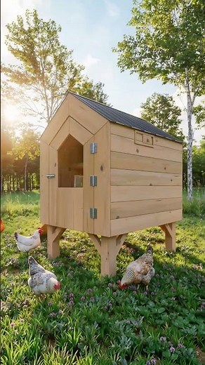 Modern Chicken Coop Design - DANDELION Sunlit Coop