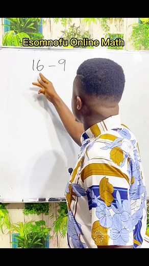 Fun with Math: Solving the 16 - 9 Problem