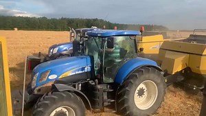 540K views · 3.9K reactions | Liffey Mills Athy customer Barry Fennin making a big field look small as he pushes out big square bales of straw! | Liffey Mills | Facebook