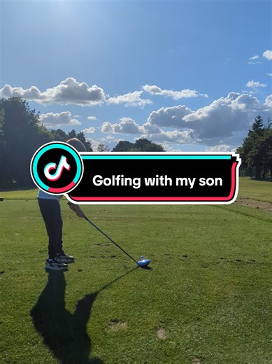 Best golfer ive met and he doesn't know if yet. Couldnt be prouder of my son. I hope this year he gets the golf bug back and enjoys more times like this on the course. #golf #golftok #golfswing