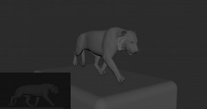 Tiger Walk, Trot and Run Cycles