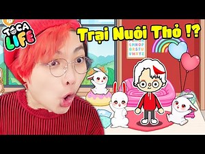 Kairon Xây Nhà NUÔI THỎ Siêu Bất Ổn Trong Toca Life World 🐰
