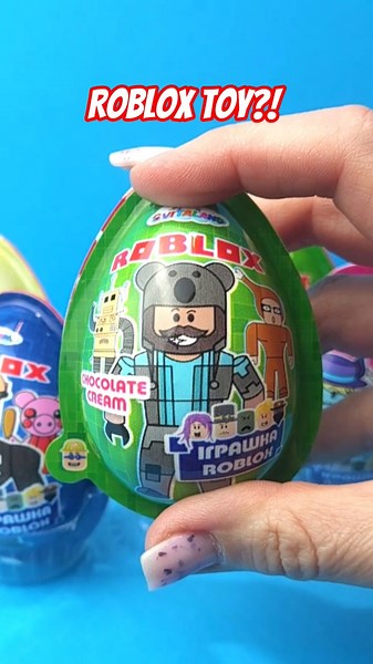 Is THIS a Roblox toy?! #asmrunboxing #roblox #surpriseeggs