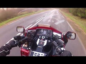 HONDA GL 1500 SE GOLDWING 1990. Stéphane et Manon