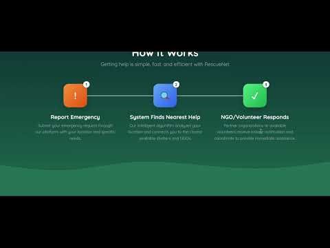 rescueNet demoVideo