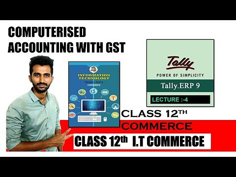 SOP 3|COMPUTERISED ACCOUNTING WITH GST|CREATING COMPANY & LEDGERS WITH VOUCHER ENTRIES