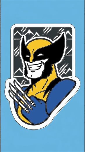 Draw Wolverine! Easy Step-by-Step for Beginners