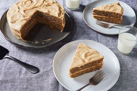 Lindsay-Jean Hard's Banana Peel Cake With Brown Sugar Frosting