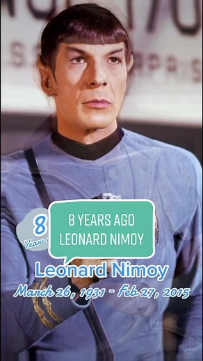 Remembering Leonard Nimoy from Star Trek