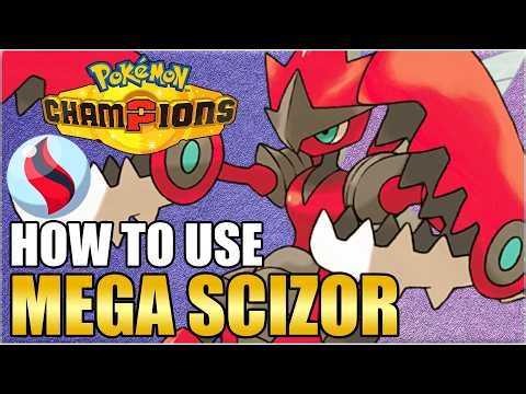 Best Mega Scizor Moveset Guide - How To Use Mega Scizor Pokemon Champions Competitive VGC