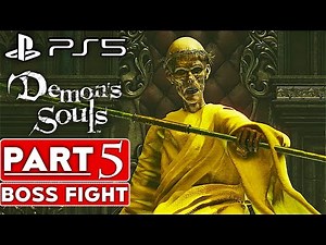DEMON'S SOULS REMAKE Gameplay Walkthrough Part 5 BOSS FIGHT [60FPS PS5] - No Commentary (FULL GAME)