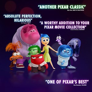 Watch the no. 1 animated film of all time at home TODAY 🤩 Buy #InsideOut2 now on Digital! | Pixar