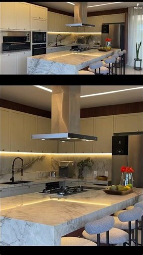 This kitchen is perfect for featuring on Ana Maria Braga's show! #architecture #houses #kitchen