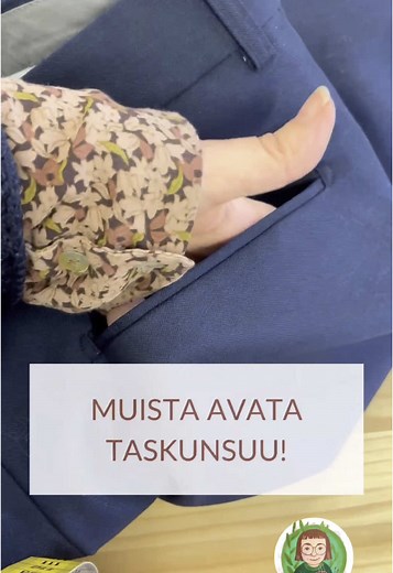 Miksi vaatteiden taskut ovat usein suljettuja?