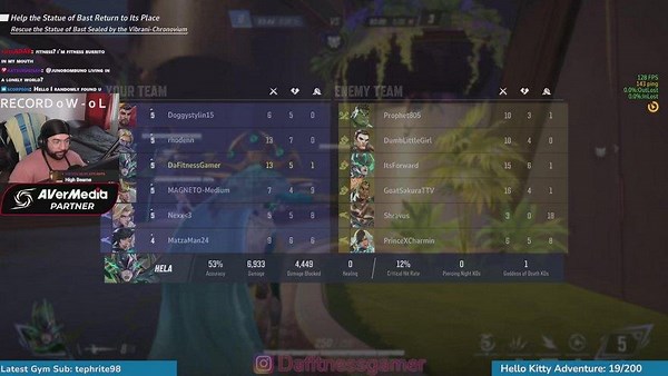 TheFitnessGamer - Twitch