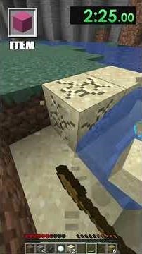 Speedrunning a random item of Minecraft | part : 10 😛😁#gaming#minecraft#speedrunning#fyp
