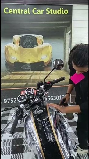 Royal Enfield GT 650 PPF Installation | Complete Paint Protection at Central Car Studio