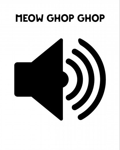 meow ghop ghop meme sound effect 🤣 #effect #memes #funny #sound #viral