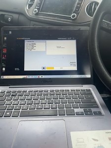 VW Caddy in today for EGR blanking and fitting with the software...