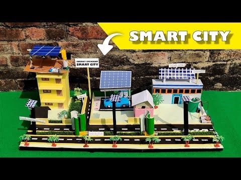 Energy Efficient Smart City Working Model|| Smart City Working Model|| Science Project|| Smart City