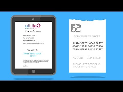 Smart Meter In-Home Display - manual top-up