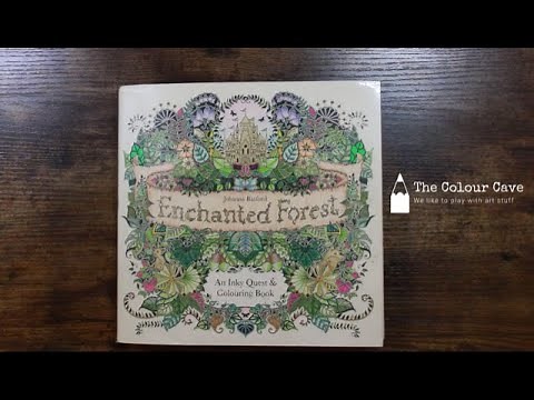 Enchanted Forest - Johanna Basford Completed (No Commentary)
