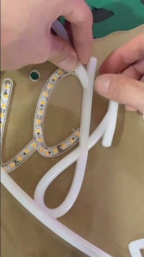 Neon sign making video