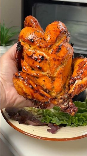 Whole Tandoori Chicken in Air Fryer | Juicy & Crispy 🍗