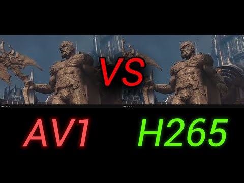 AV1 vs H265 (HEVC) - Can it really be better at a LOWER bitrate?