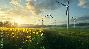 Wind and solar energy solutions for companies, a combined approach to maximizing green energy potential.