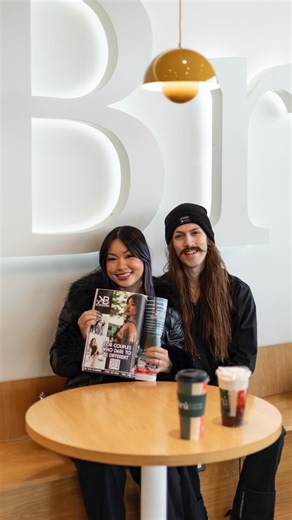 Curly Cue Films | MaKayla Keirsey on Instagram: "NEW Rock ‘N’ Roll Bride feature drop & guess what?! It’s one of OUR couples gracing the pages! 🖤🔥 We were able to do a magazine reveal for @kaleidokatt & dannerphantom at @bruoklahoma They were greeted by their planner @be_you_planning & their photo/video team @curlycuefilms & @jay.birdphoto Kat says she, “Never expected this in the realm of possibility for her wedding.” She is so ecstatic to be able to share this feature with all of her friends