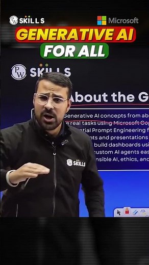 Free Gen AI Course for All , Live on College Wallah !! #genai #freecourse