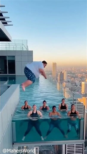 Pool Exercise Routines Ruined #youtubeshorts #ytshorts #comedy