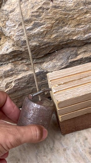 Perfect vertical alignment 📏A smart trick to keep every #diy #construction #alignment #trick #build