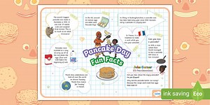 KS1 Pancake Day Fun Facts